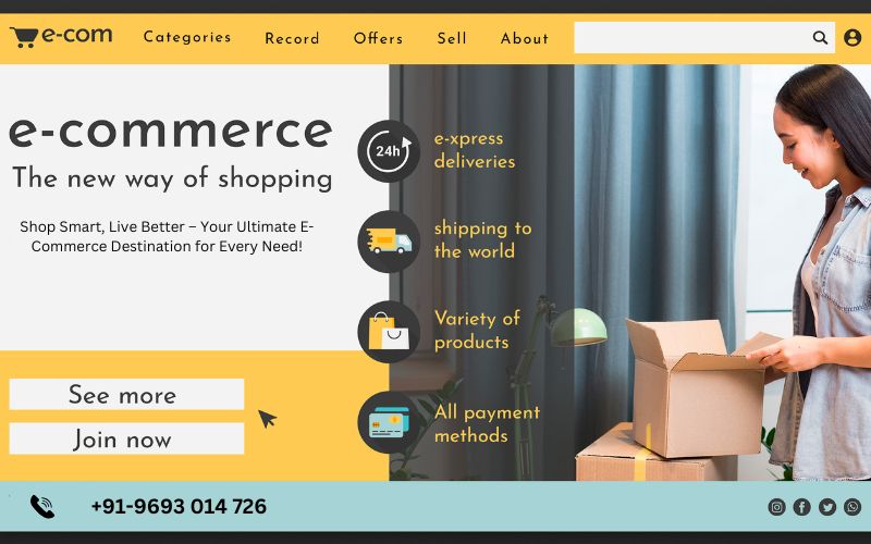 E Commerce website Design in Patna